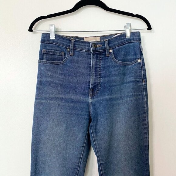 EVERLANE WOMEN'S MEDIUM WASH HIGH RISE SKINNY JEANS - 27 - Picture 3 of 10